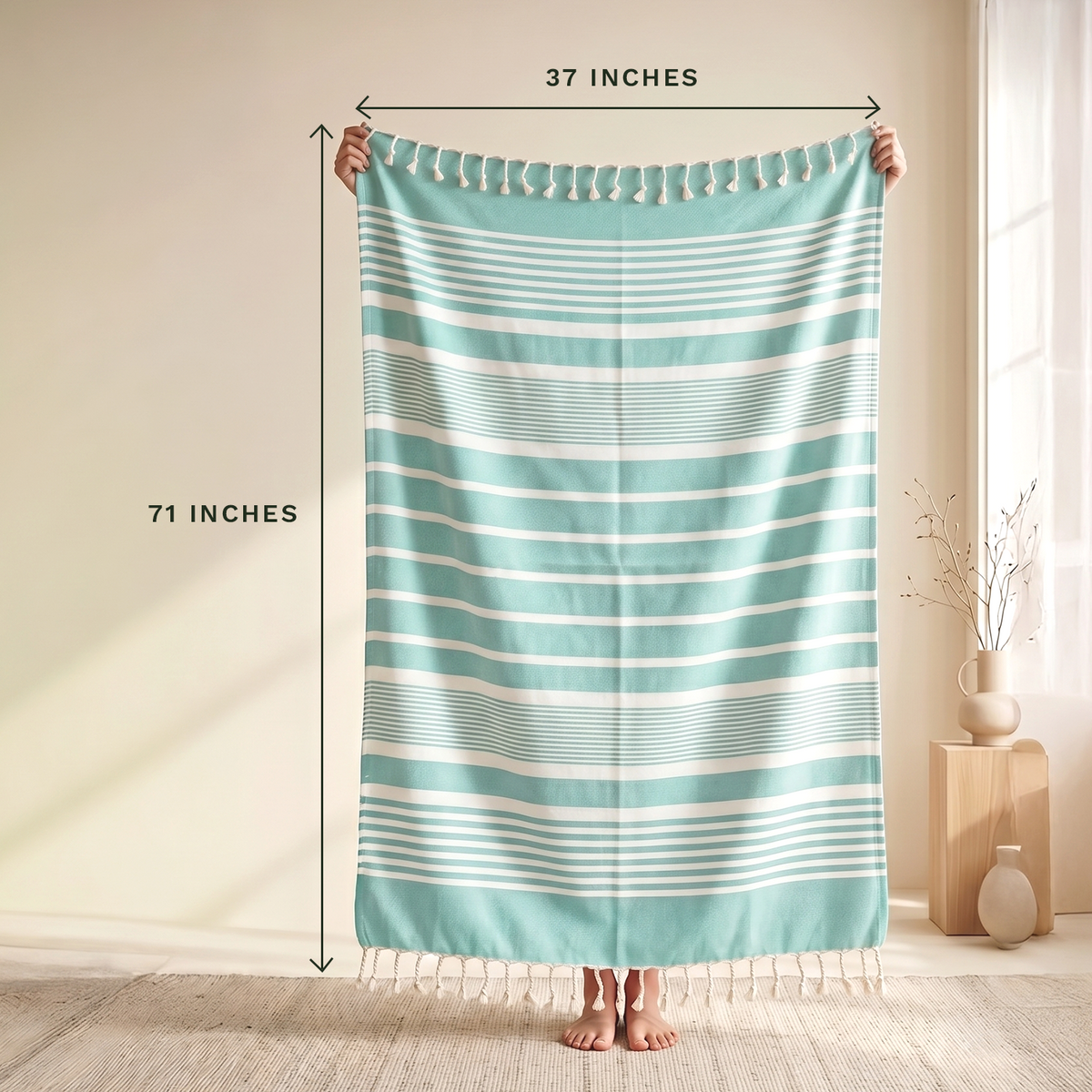 Turkish Cotton Beach Towel