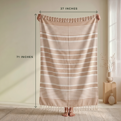 Turkish Cotton Beach Towel