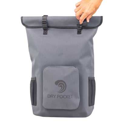 Floating Backpack Dry Bag – Grey