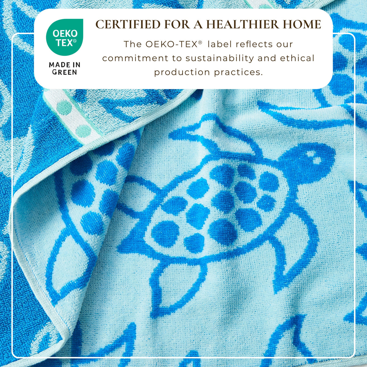 Cotton Velour Beach Towel Set