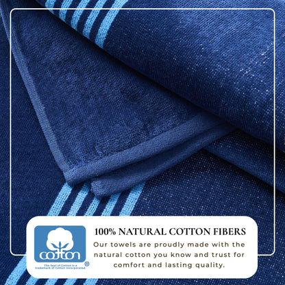 Cotton Velour Beach Towel Set