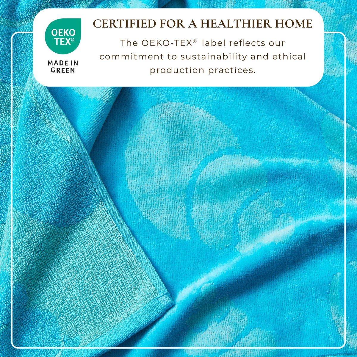 Cotton Velour Beach Towel Set