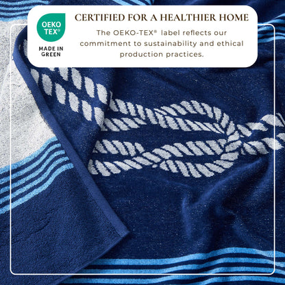 Cotton Velour Beach Towel Set