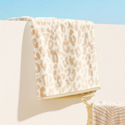 Cotton Velour Beach Towel Set