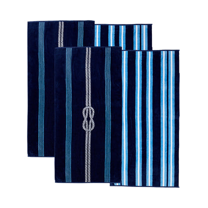 Cotton Velour Beach Towel Set