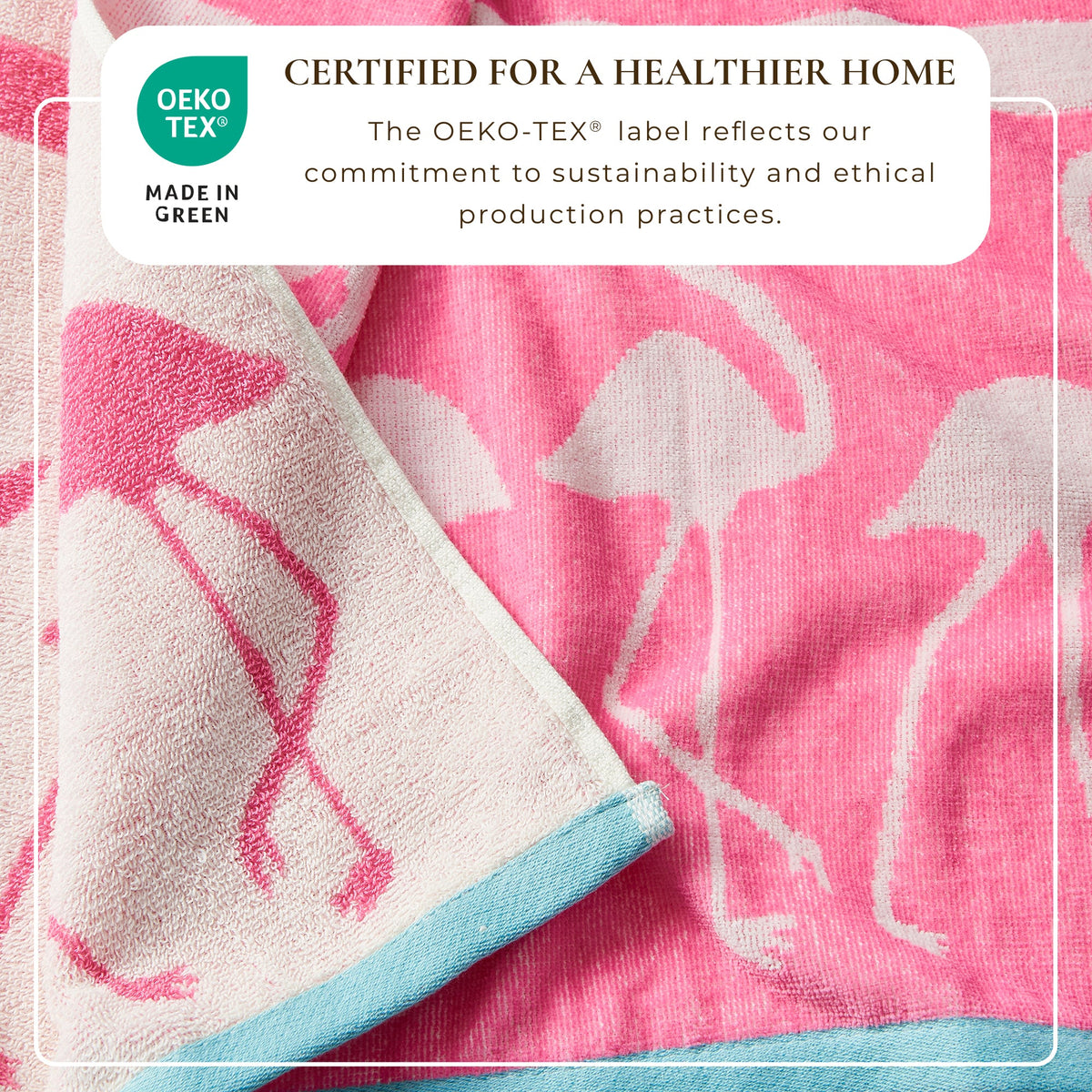 Cotton Velour Beach Towel Set