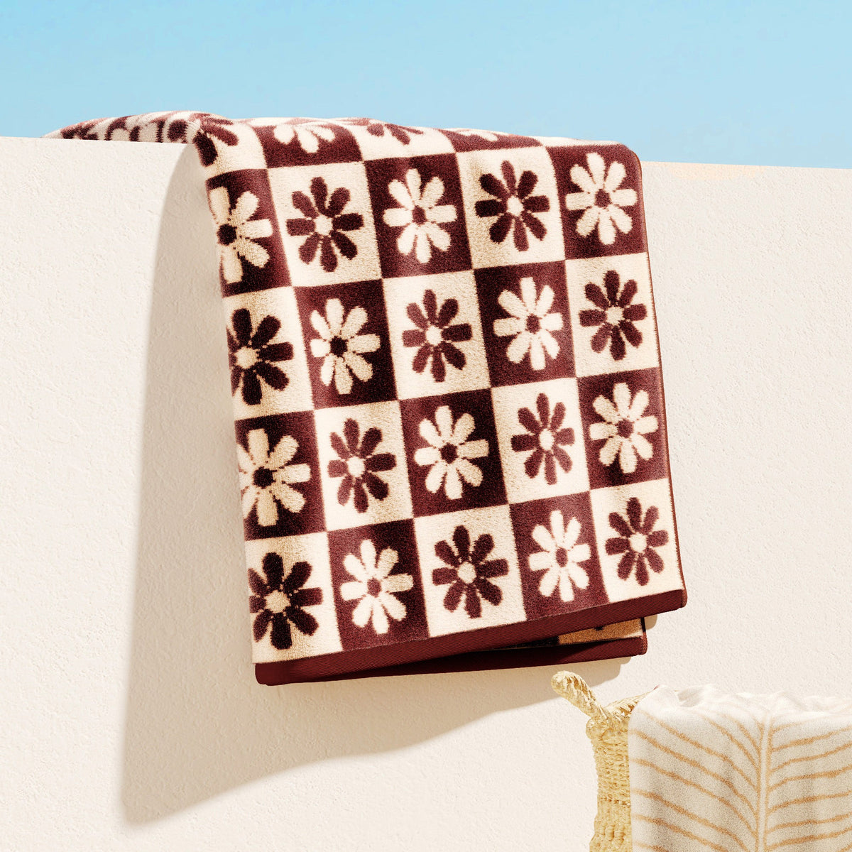 Cotton Velour Beach Towel Set